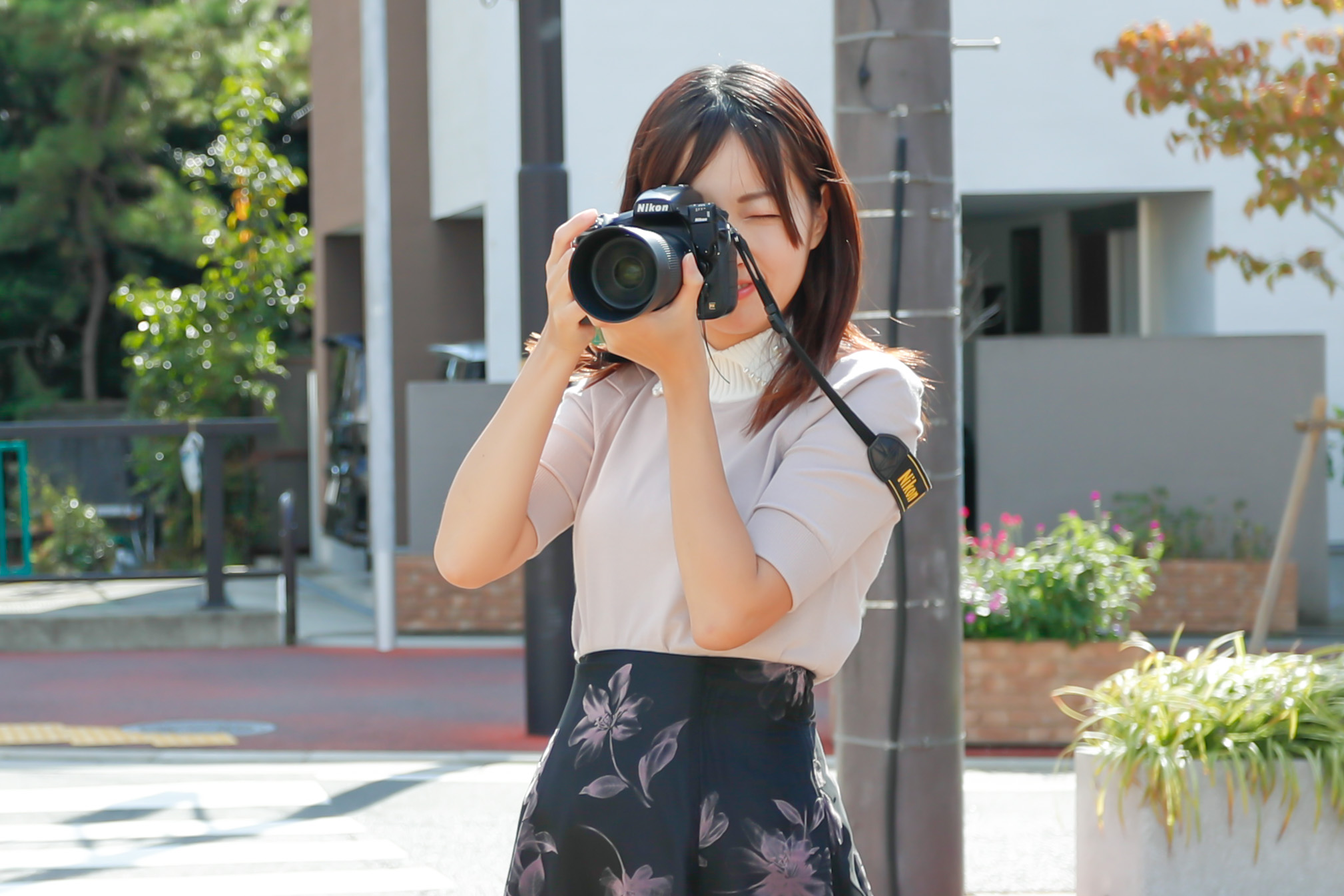 作品撮影の様子